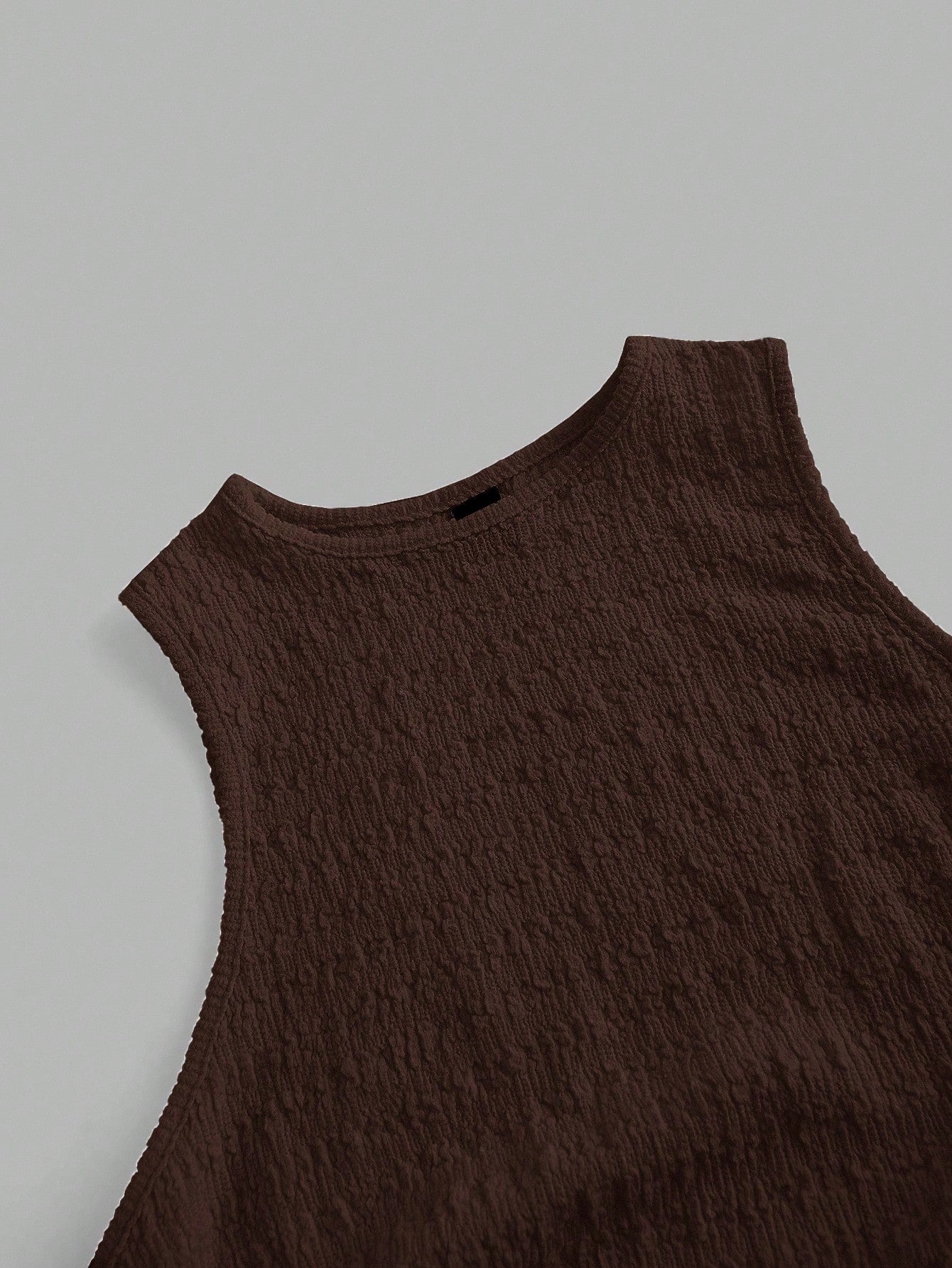Textured Knit Bodycon Midi Dress | Sleeveless Slim Fit Elegant Casual Dress