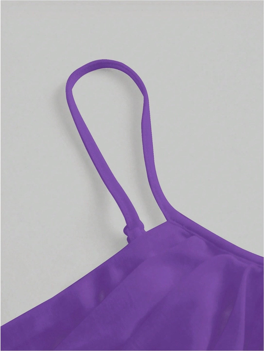 Trendy Solid Ruched Mesh Cami Top for Women – Asymmetrical Backless Bodycon Crop Top