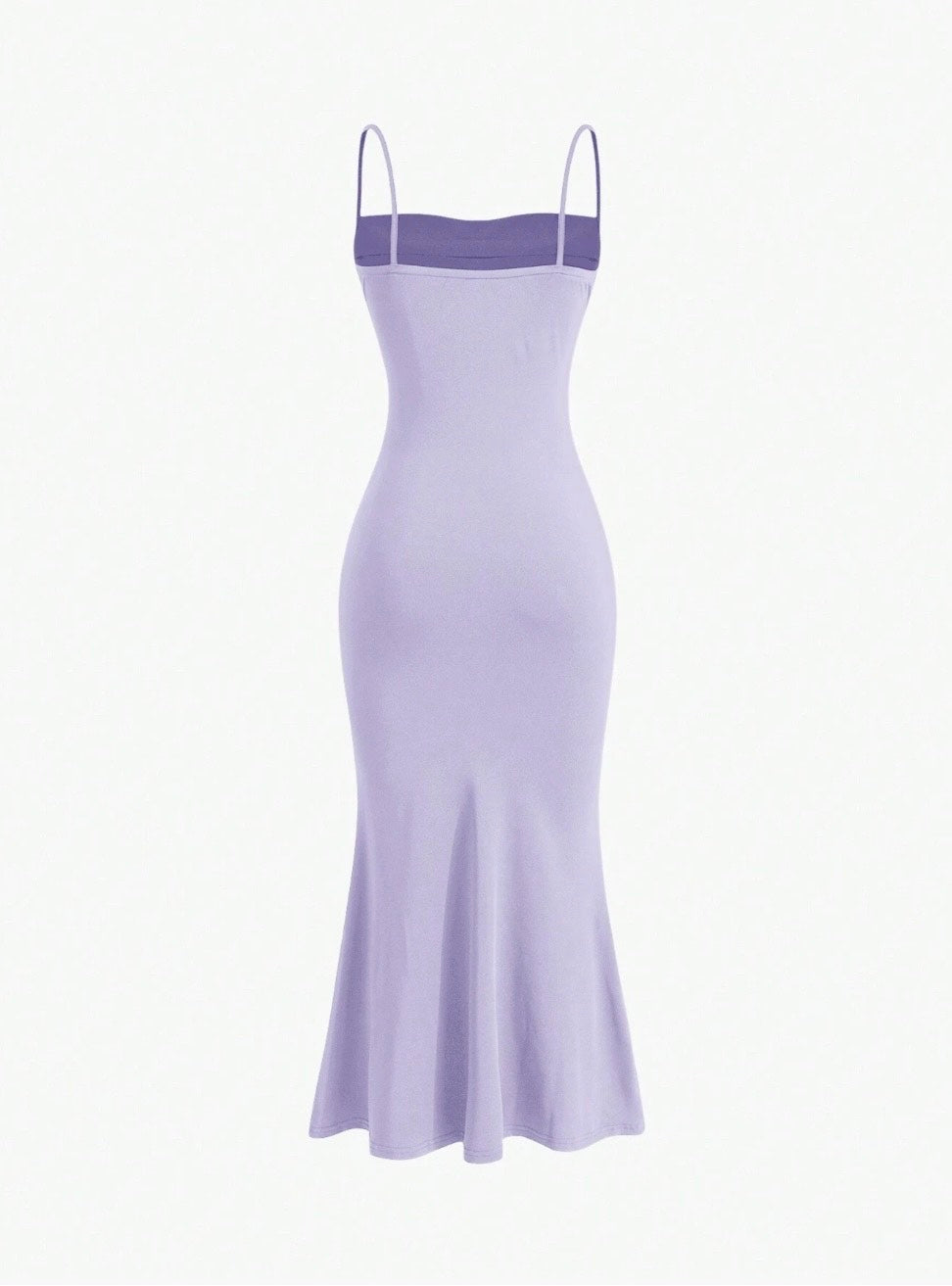 Elegant Pleated Mermaid Cami Maxi Dress – Ruched Backless Slip Dress for Evening & Parties