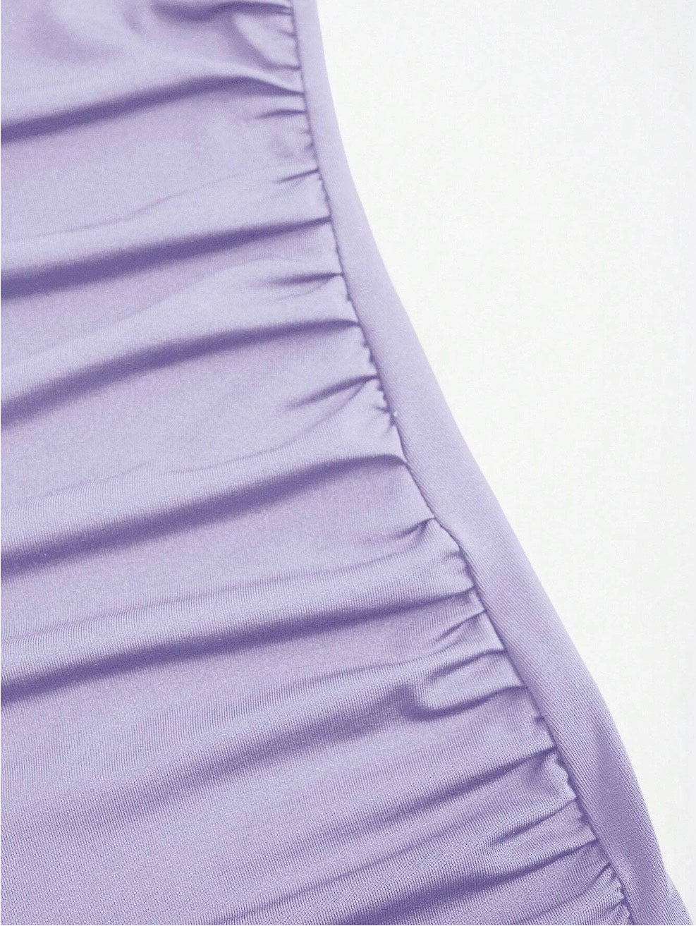 Elegant Pleated Mermaid Cami Maxi Dress – Ruched Backless Slip Dress for Evening & Parties