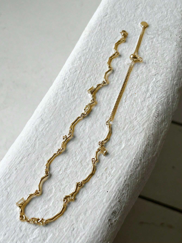 Elegant Rhinestone Choker Necklace for Women – Trendy Luxury Collar for Glam Looks