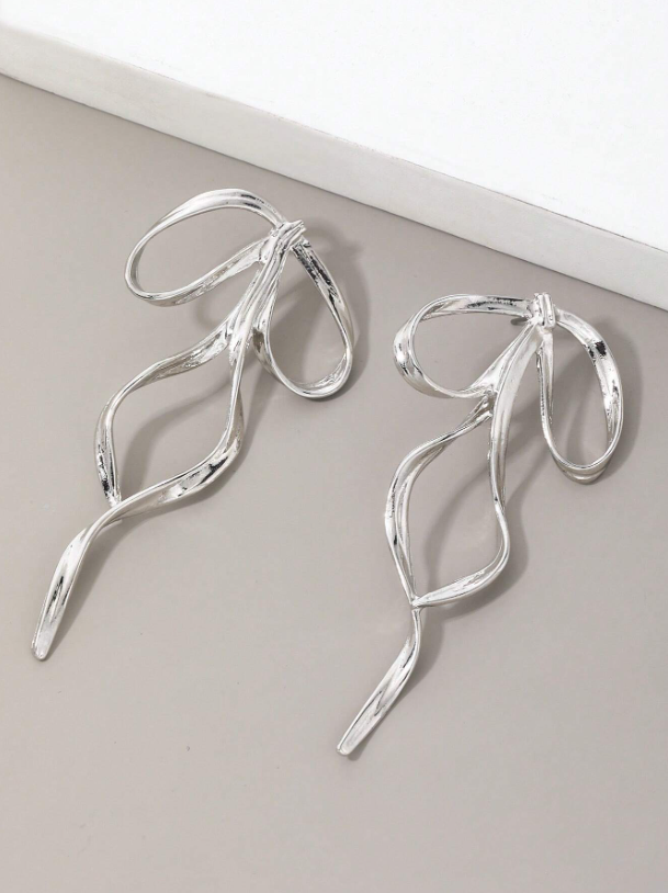 Cute Ribbon Bowknot Earrings – Romantic, Elegant & Trendy
