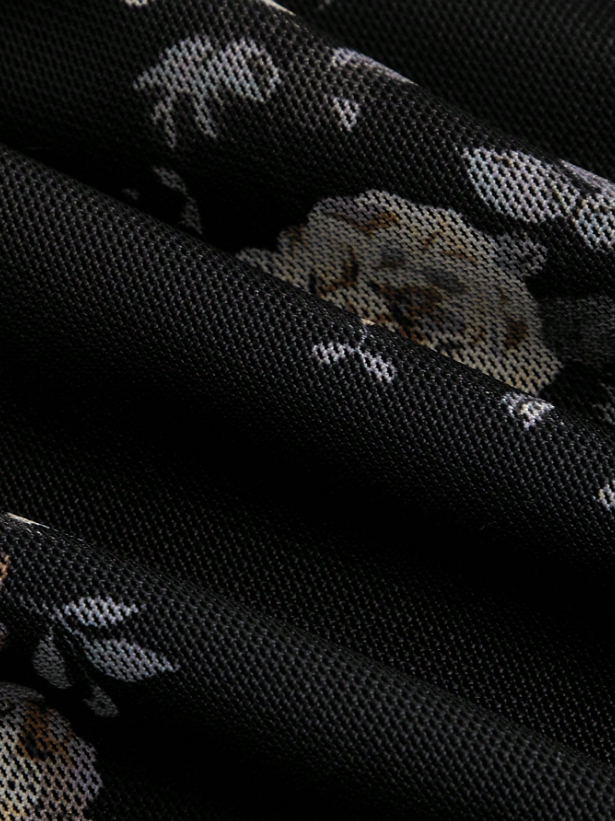 Printed Draped Neck Strap Mini Dress | Sleeveless Boho Slim-Fit A-Line Summer Going-Out Dress