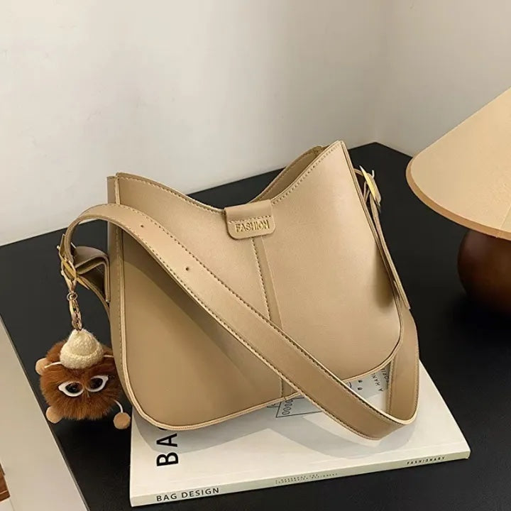 Shoulder Bag – Minimalist Spring Crossbody Purse in Aesthetic Pastel Colors