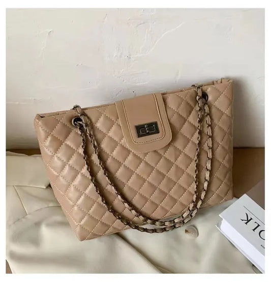 Shoulder Bag – Soft Leather, 13” Stylish Casual Handbag