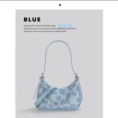 Floral Saddle Bag – Trendy Underarm & Shoulder Bag