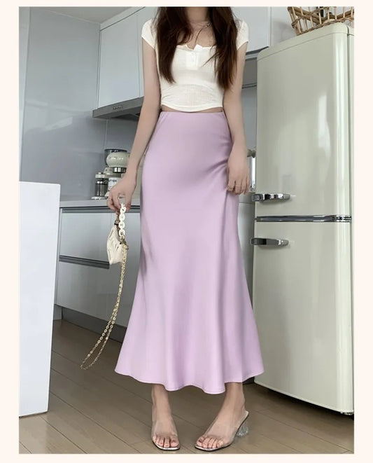 Mermaid Fishtail Midi Skirt