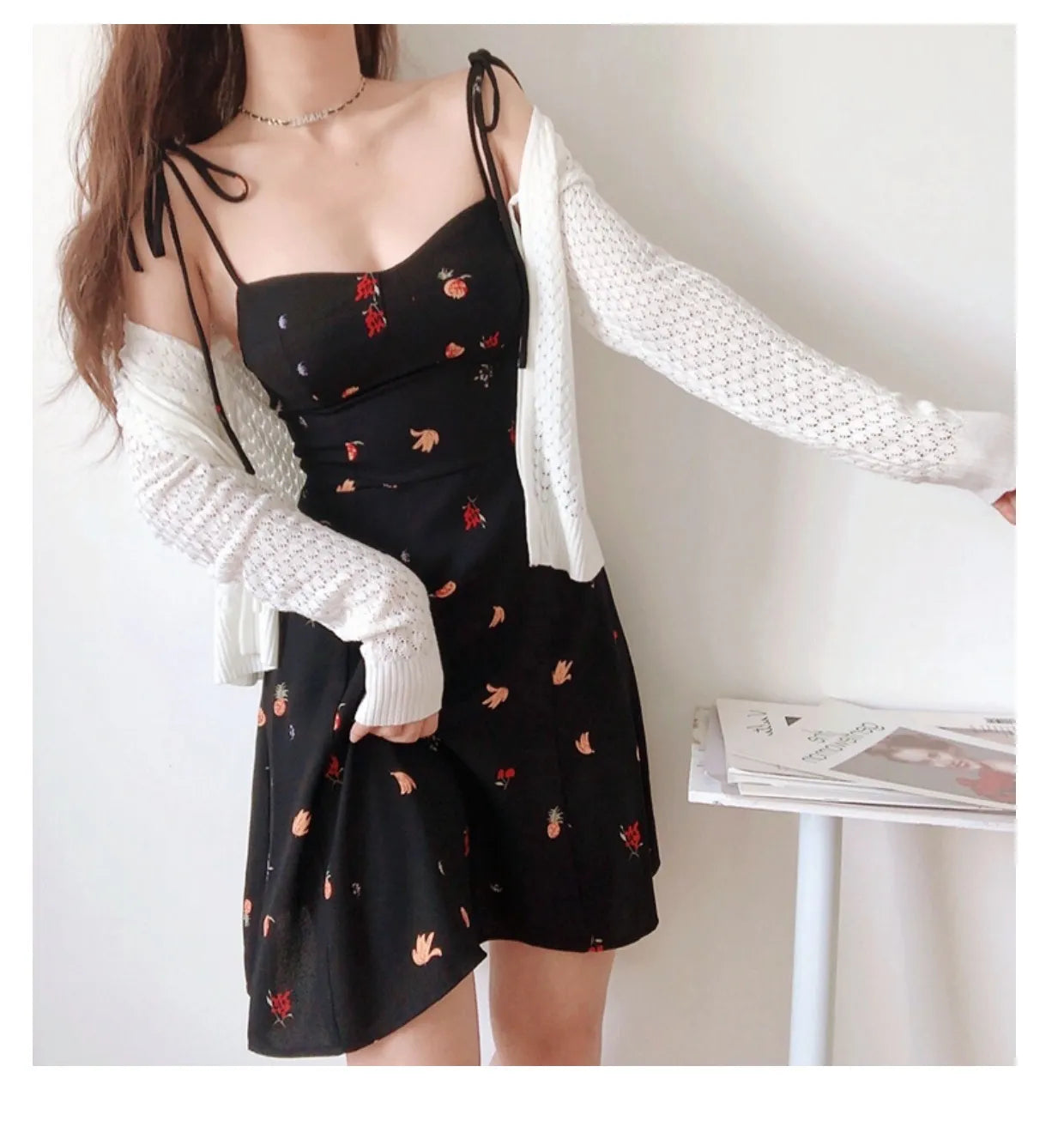 Floral A-Line Mini Dress