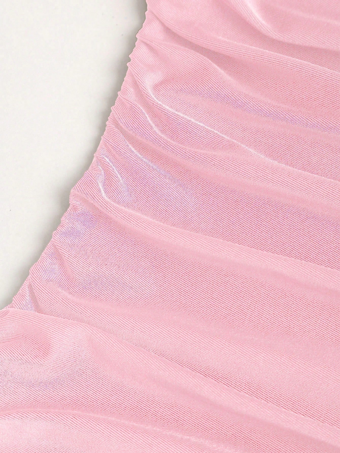 pink spaghetti strap belted long dress with a slim fit vintage silhouette and adjustable straps for women by Fashzeo.
