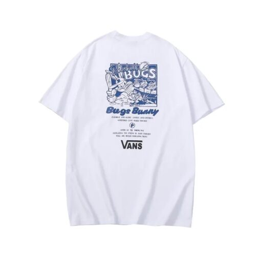 Vans Bugs Bunny Print T-Shirt - Cotton, Short Sleeve, Summer Fashion - Image 3